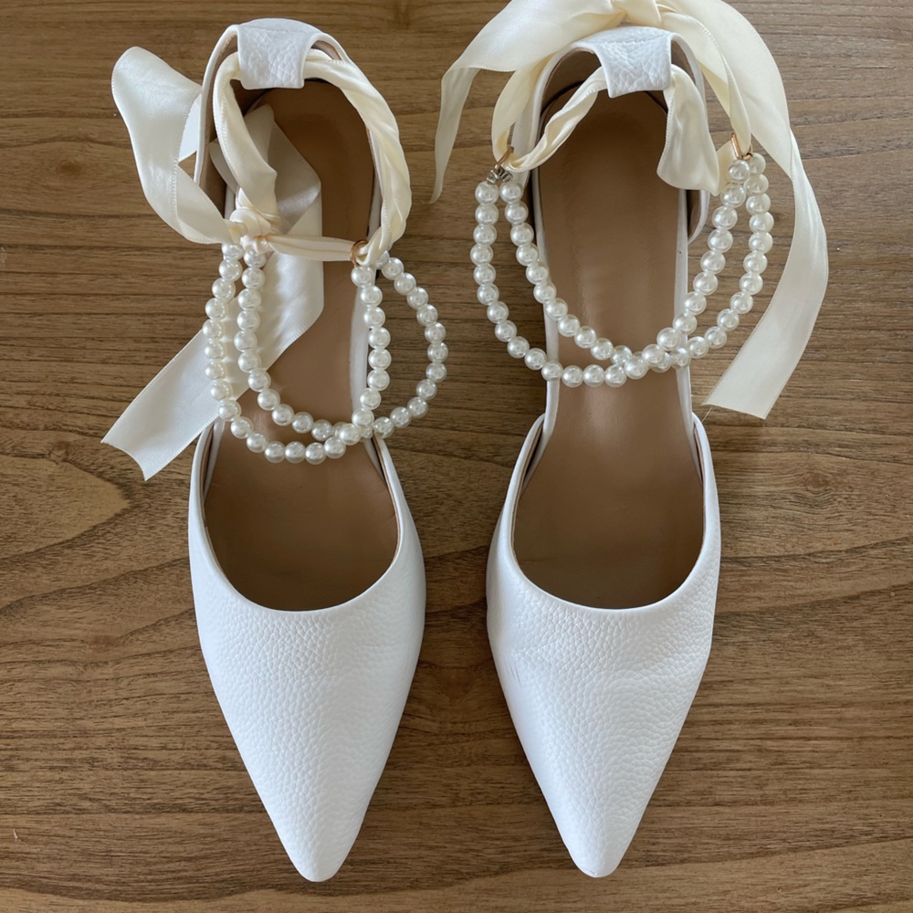 White heels